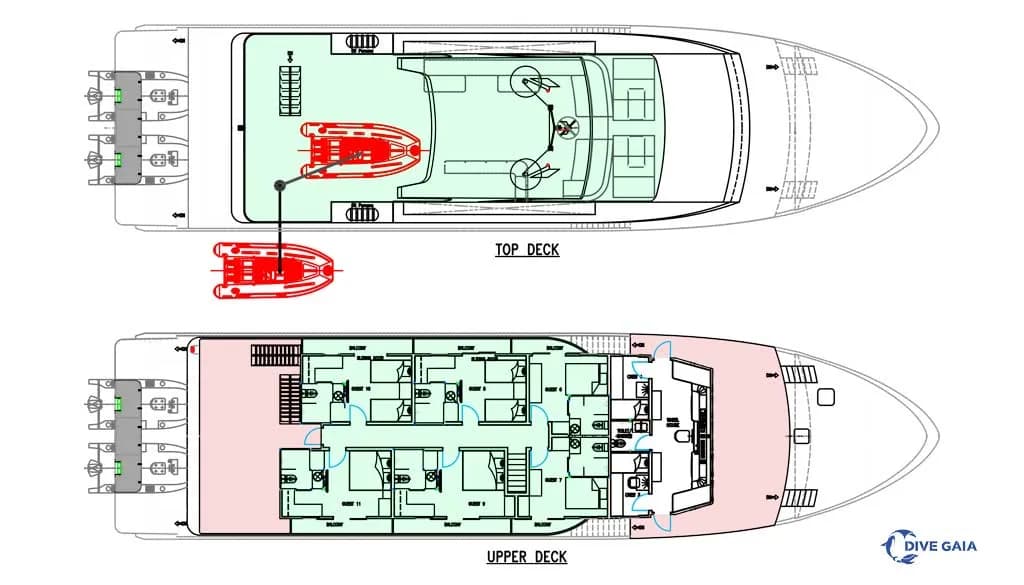 Deck plan